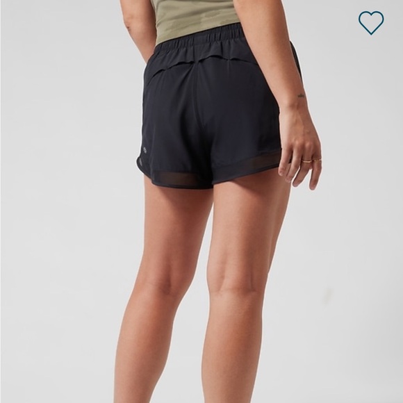 Athleta High Rise Mesh Racer Run Short - Picture 3 of 5